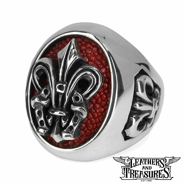 【大感謝祭限定★ポイント10倍】[公式] Leathers and Treasures レザーズアンドトレジャーズ スペシャルエディションリング w/フレアデリーホースシュー レザトレ