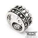 レザーズアンドトレジャーズ キングスクラウンリング メンズ レディース アクセサリー ジュエリー Leathers&Treasures