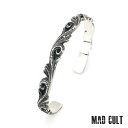 マッドカルト オールドアラベスクバングル S M L メンズ レディース アクセサリー ジュエリー