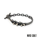 マッドカルト 777ライトニングブレスレット w/プラチナメルティング&ラスティーカスタム No.03 メンズ レディース アクセサリー ジュエリー MAD CULT