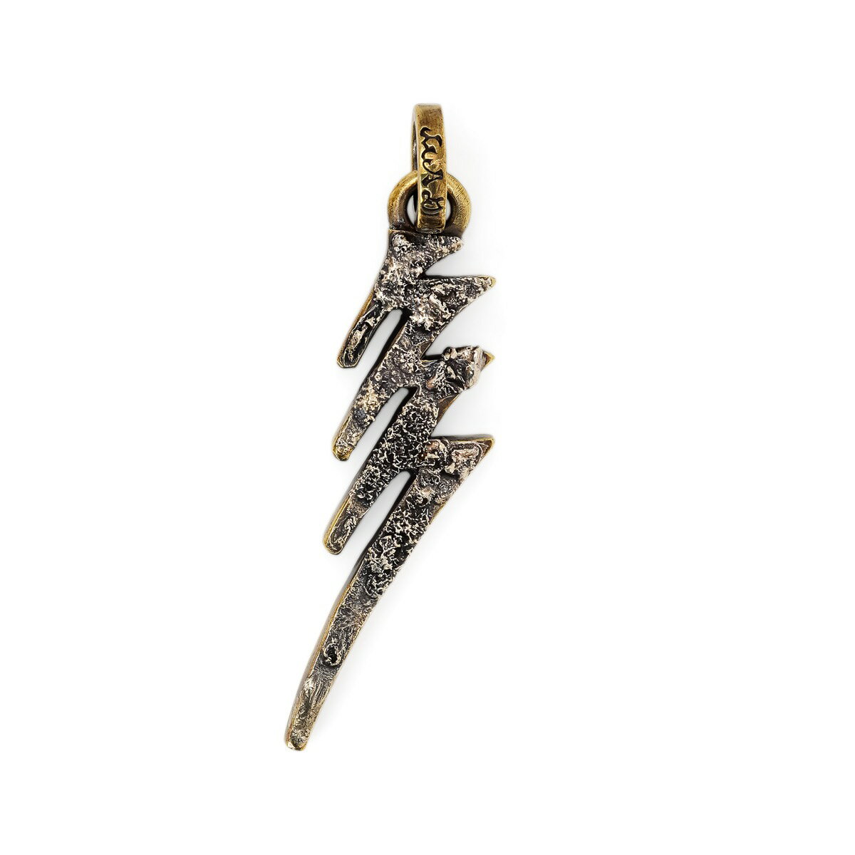 【要見積もり】マッドカルト 777ライトニングペンダントBR w/シルバーメルティング&ラスティーカスタム No.01 メンズ レディース アクセサリー ジュエリー MAD CULT