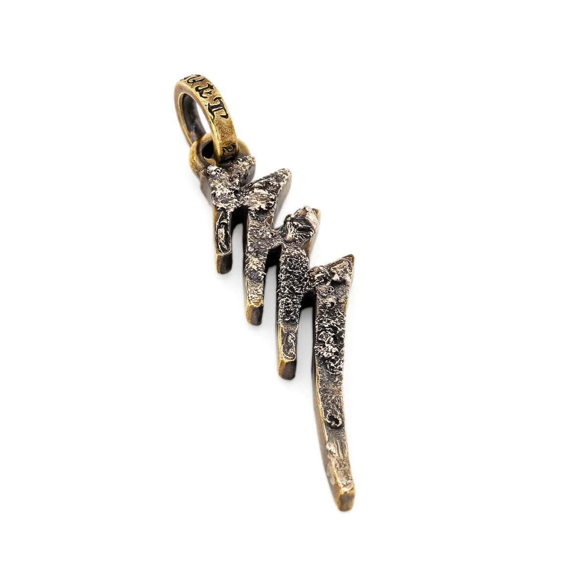 【要見積もり】マッドカルト 777ライトニングペンダントBR w/シルバーメルティング&ラスティーカスタム No.01 メンズ レディース アクセサリー ジュエリー MAD CULT