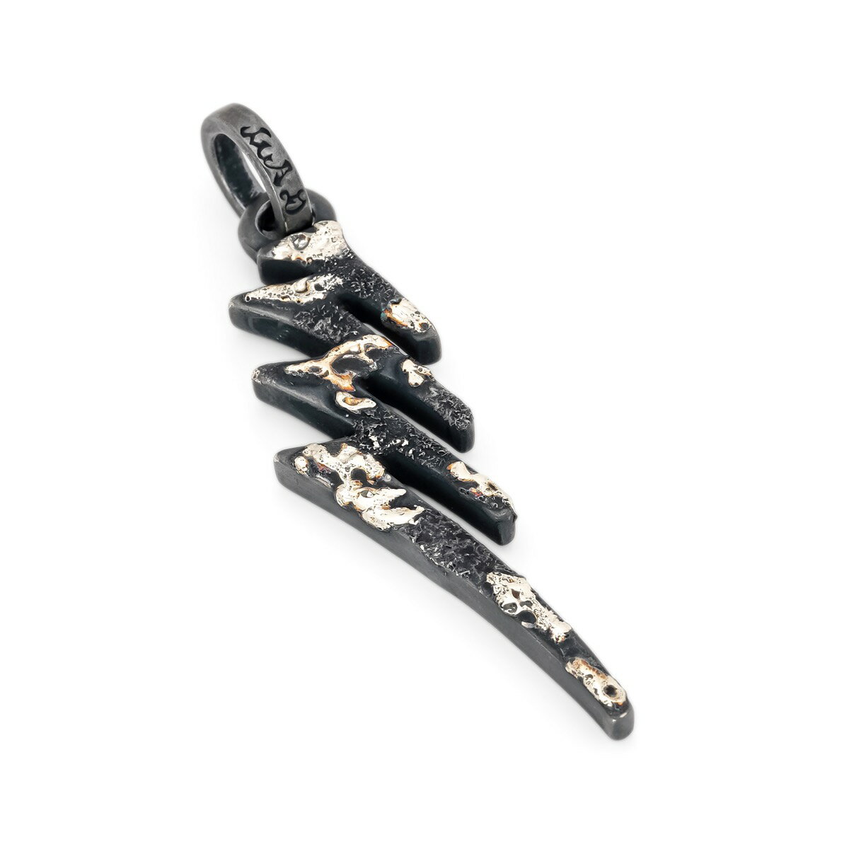 【要見積もり】マッドカルト リバース777ライトニングペンダント w/プラチナメルティング&ラスティーカスタム No.01 メンズ レディース アクセサリー ジュエリー MAD CULT