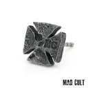 マッドカルト ラスティーアイアンクロスピアス メンズ アクセサリー ジュエリー MAD CULT