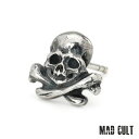 マッドカルト クロスボーンピアス メンズ アクセサリー ジュエリー MAD CULT