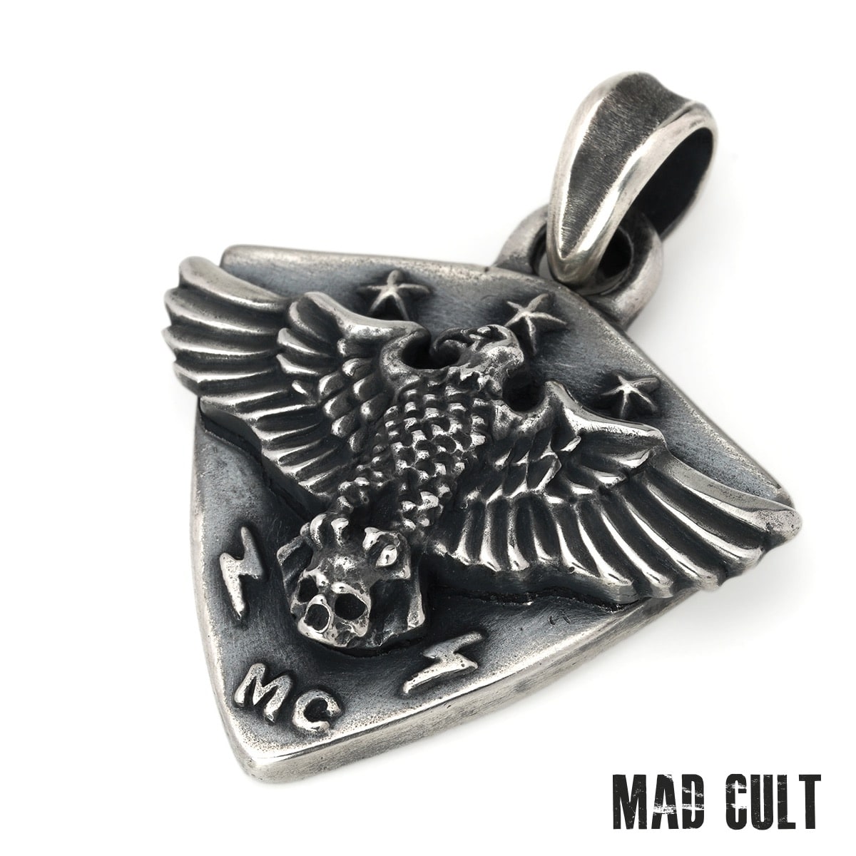Silver - マッドカルト FTFシールドペンダント メンズ アクセサリー ジュエリー MAD CULT