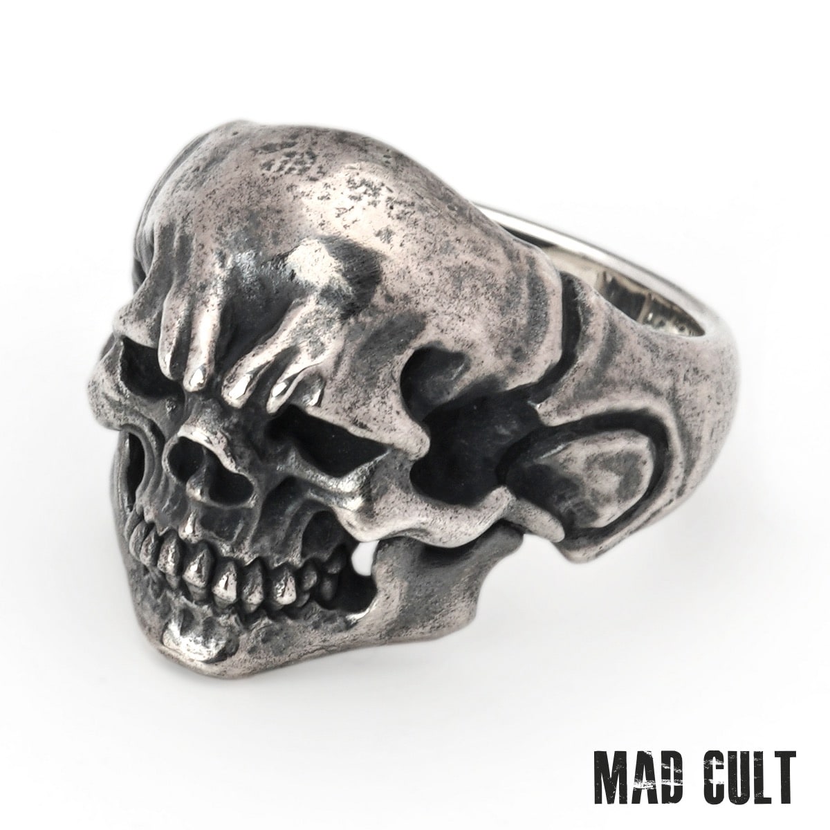 マッドカルト アサシンヘッドリング スモール メンズ アクセサリー ジュエリー MAD CULT