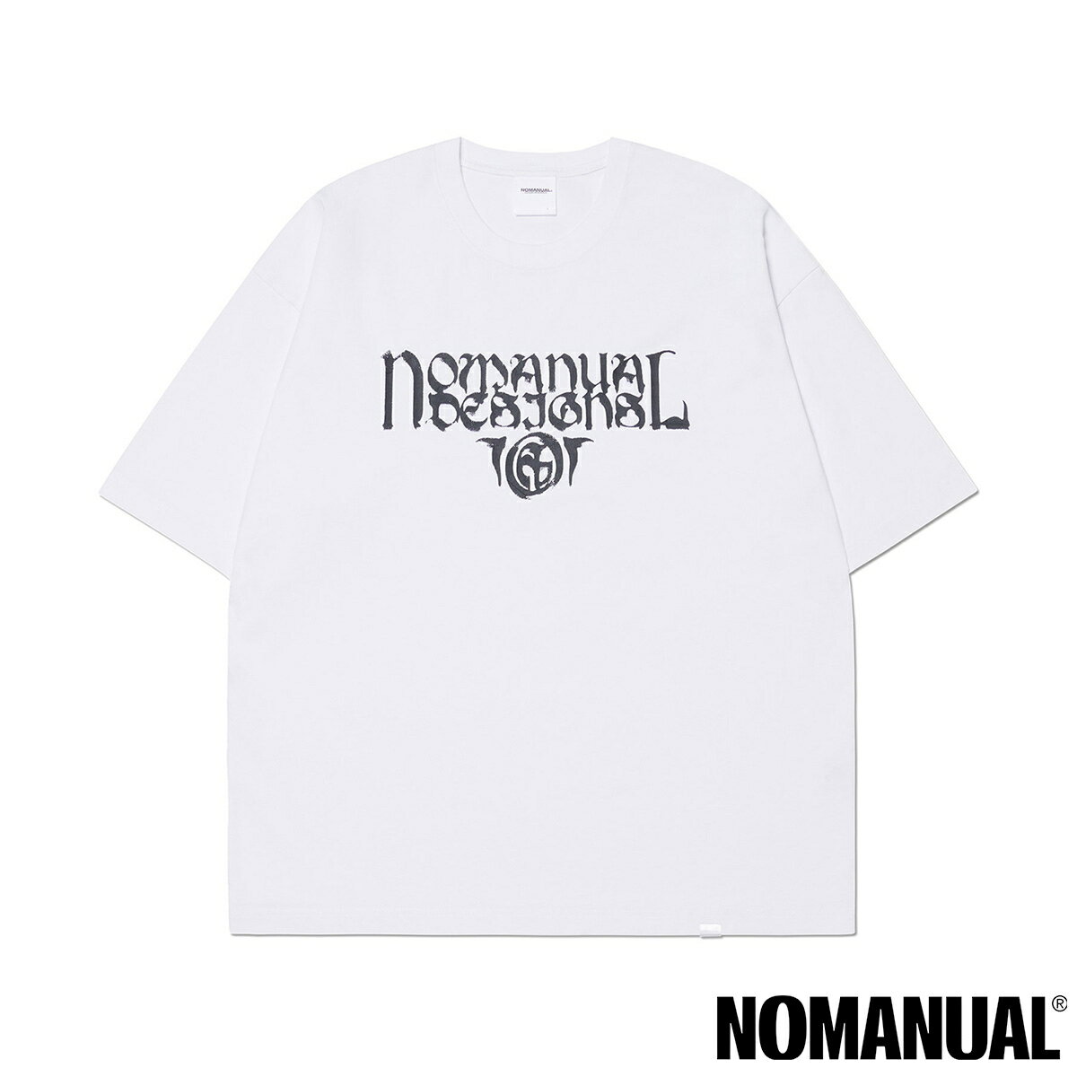 ノーマニュアル ピー ティー Tシャツ ホワイト メンズ レディース アクセサリー ジュエリー NOMANUAL