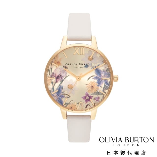 オリビアバートン 腕時計 [公式] オリビアバートン 腕時計 レディース かわいい 日本正規総代理店 腕時計 Olivia Burton 彼女 誕生日 プレゼント 贈り物 ギフト ベストインショウ ゴールド 花柄 ベージュ 花 華やか きれいめ 仕事用 おしゃれ