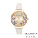  オリビアバートン 腕時計 レディース かわいい 日本正規総代理店 腕時計 Olivia Burton 彼女 誕生日 プレゼント 贈り物 ギフト ベストインショウ ゴールド 花柄 ベージュ 花 華やか きれいめ 仕事用 おしゃれ 母の日