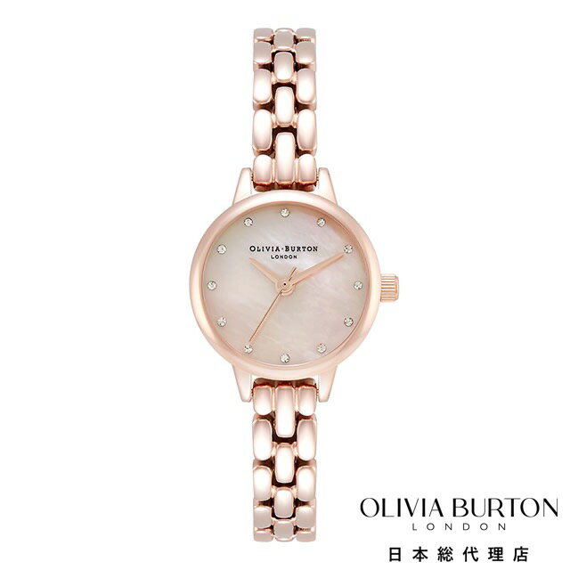 オリビアバートン 腕時計 オリビア・バートン クラシックス - ミニ ローズゴールド ブラッシュMOP&スパークルマーカー OLIVIA BURTON レディース 腕時計