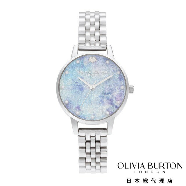 [公式] オリビアバートン 腕時計 レディース 時計 アナログ かわいい ブランド レザーベルト プレゼント キラキラ 海 - アンダーザシー シルバー ブレスレットのサムネイル