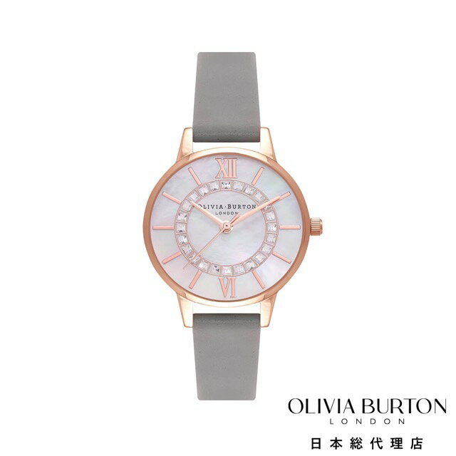  オリビアバートン 腕時計 レディース 時計 アナログ かわいい ブランド レザーベルト プレゼント きらきら スパークル ワンダーランド 20代 30代 母の日