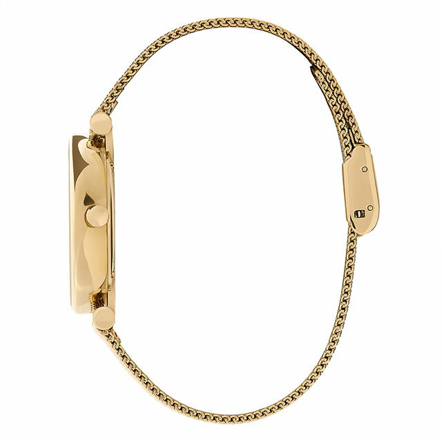 [公式] オリビアバートン 腕時計 レディース 時計 アナログ かわいい ブランド - ベルグレイブ 32mm ホワイト & ゴールド メッシュ ラウンド きれいめ シンプル おしゃれ OL 白文字盤