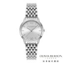 オリビア・バートン クラシックス - 32mm クラシック スワール シルバー ホワイト サンレイ OLIVIA BURTON レディース 腕時計