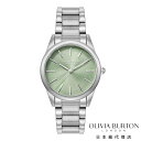オリビア・バートン クラシック 34mm グロウフル ミントグリーン&シルバー ブレスレット レディース ウォッチ OLIVIA BURTON