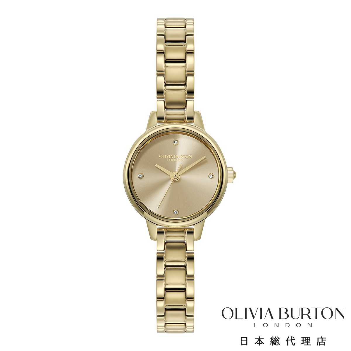 オリビア・バートン クラシック 23mm ミニ ゴールド ブレスレット レディース ウォッチ OLIVIA BURTON