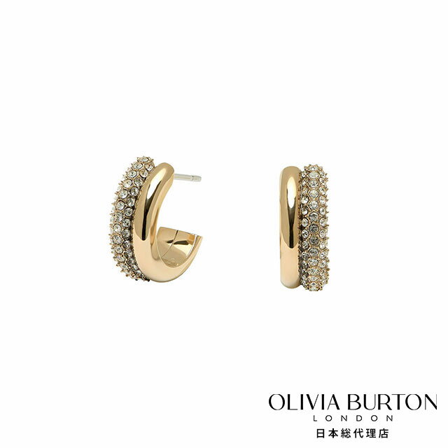 [公式] オリビアバートン ピアス アクセサリー レディース ジュエリー おしゃれ かわいい きれいめ 金色 シンプル プレゼント 誕生日 クラシック - エントワイン ゴールド フープ