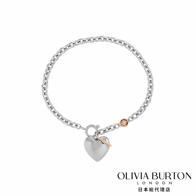[公式] オリビアバートン ブレスレット アクセサリー レディース ジュエリー ハート おしゃれ かわいい きれいめ シルバー 銀色 シンプル プレゼント 誕生日クラシック - ノット