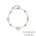 オリビア・バートン トレンド - バイ ザ シー パール ビーズ シルバー ブレスレット レディース アクセサリー ジュエリー OLIVIA BURTON
