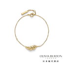 オリビア・バートン シグネチャー - フェザー ゴールド ブレスレット レディース アクセサリー ジュエリー OLIVIA BURTON