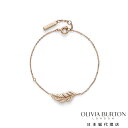 オリビア・バートン シグネチャー - フェザー ローズゴールド ブレスレット レディース アクセサリー ジュエリー OLIVIA BURTON