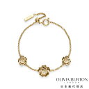 オリビア・バートン シグネチャー - チューダー ローズ ゴールド ブレスレット レディース ウォッチ OLIVIA BURTON