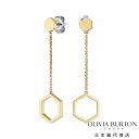 オリビア・バートン シグネチャー - ハニカム クラシック ゴールド ドロップ ピアス レディース アクセサリー ジュエリー OLIVIA BURTON
