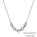 オリビア・バートン トレンド - エバー スタックト クリスタル シルバー ネックレス レディース アクセサリー ジュエリー OLIVIA BURTON