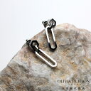 【ポイント5倍!楽天スーパーSALE】オリビア・バートン トレンド ヘックス リンク シルバー ドロップ ピアス レディース アクセサリー ジュエリー OLIVIA BURTON