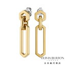 オリビア・バートン トレンド ヘックス リンク ゴールド ドロップ ピアス レディース アクセサリー ジュエリー OLIVIA BURTON