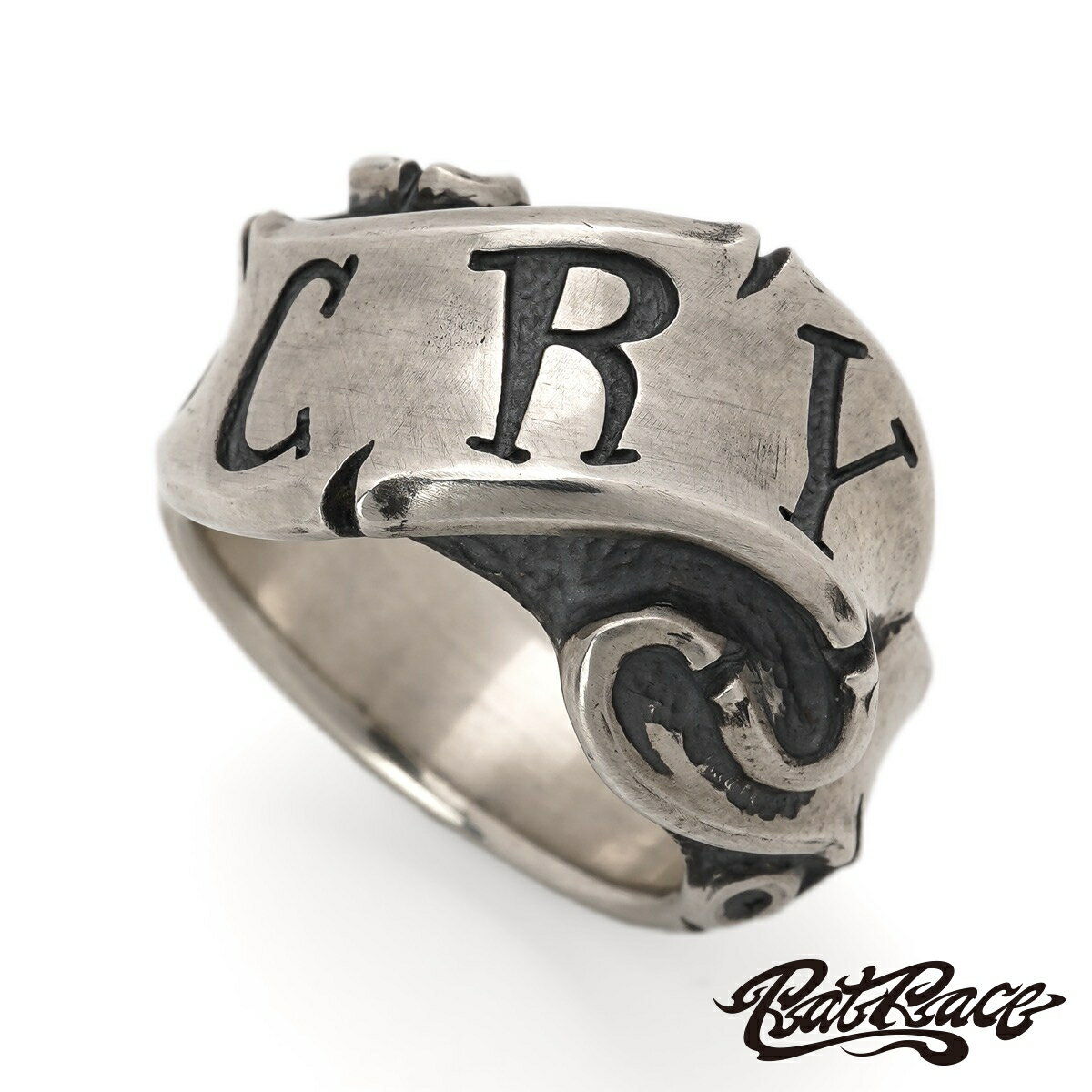 ラットレース メッセージオンリボンリング / クライ メンズ レディース アクセサリー ジュエリー Rat Race