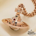 ヴィヴィアン・ウエストウッド オーブ ウォッチ ペンダント - ローズゴールド レディース ウォッチ ブレスレット Vivienne Westwood