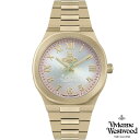ヴィヴィアンウエストウッド マートン - マルチカラー ダイヤル & ゴールド ブレスレット レディース ウォッチ Vivienne Westwood