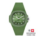ウォッチピープル タイムレスグリーン - ライン - 44mm レディース メンズ ウォッチ WATCHPEOPLE