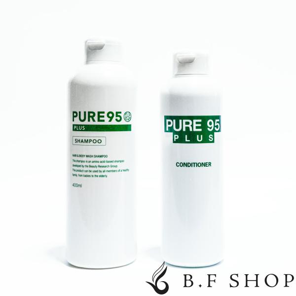 【セット品】パーミングジャパン PURE95 PLUS ピュア95 プラス シャンプー & コンディショナー 400ml +..
