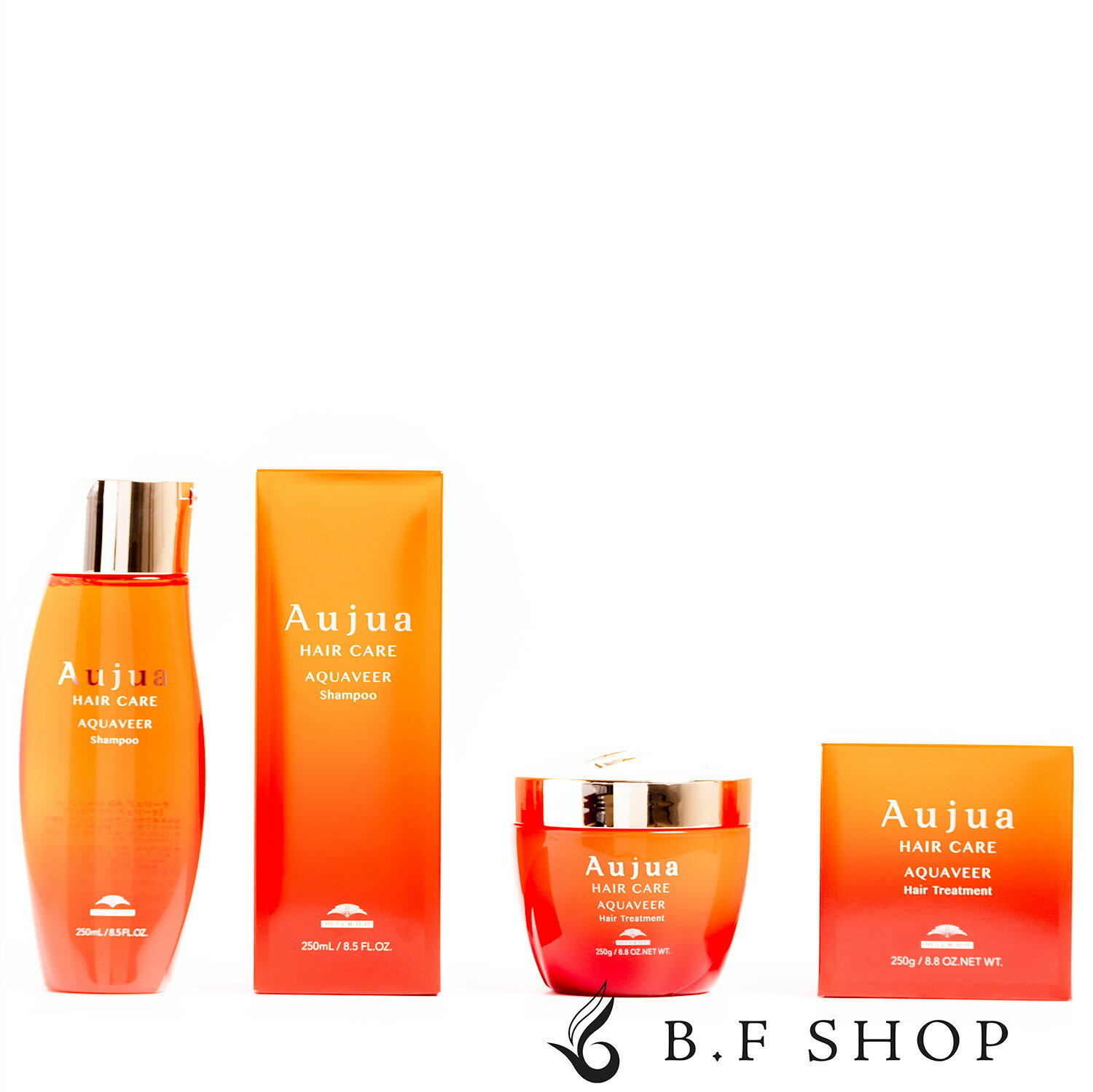 【セット品】ミルボン オージュア アクアヴィア シャンプー & ヘアトリートメント 250ml milbon aujua LSC