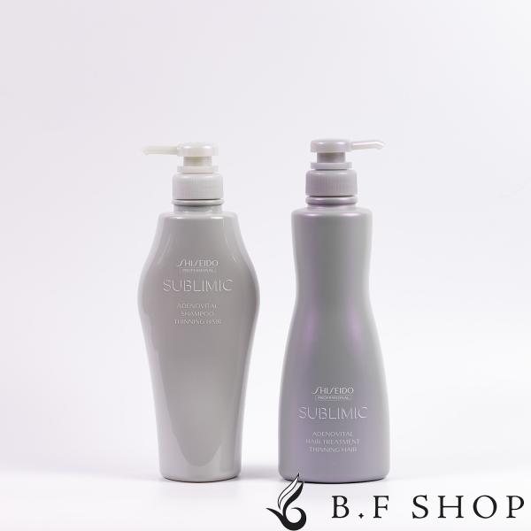 【セット品】 資生堂 サブリミック アデノバイタル シャンプー ヘアトリートメント 500ml LSC