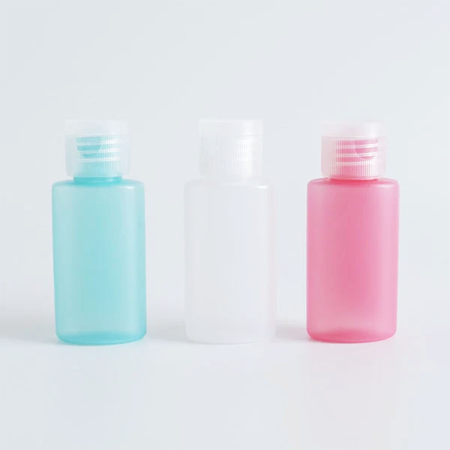 乐天商城 - トラベルボトル 30ml 3色セット シャンプーボトル シリコン製 小分け容器 漏れ防止 詰め替え容器 出張用 旅行用