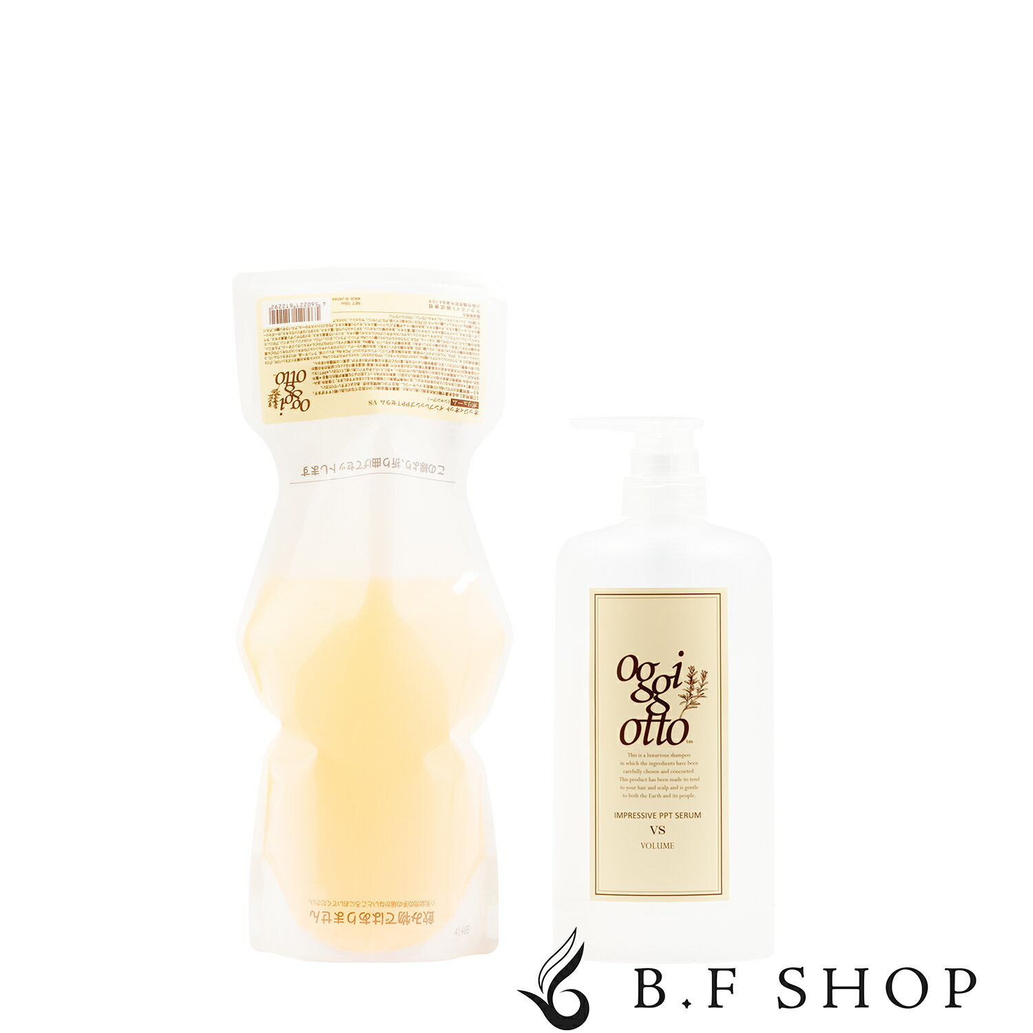 Rakuten - 【セット品】オッジィオット ボトル付き ボリューム インプレッシブPPTセラム VS シャンプー 700ml oggi otto LSC