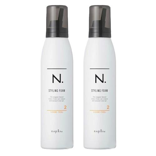 Rakuten - 【2本セット】ナプラ N. スタイリングフォーム ルーズカール 2 200g エヌドット スタイリング napla ラミネートなし