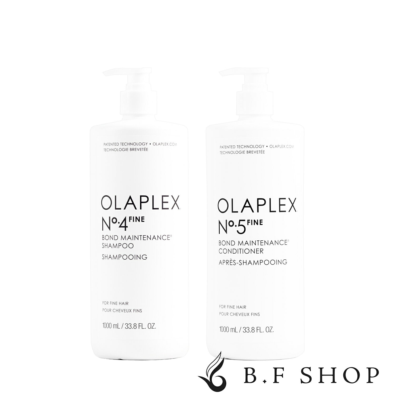 Rakuten - 【セット品】オラプレックス No.4 & No.5 ファイン ボンドメンテナンス シャンプー コンディショナー 1000ml LSC