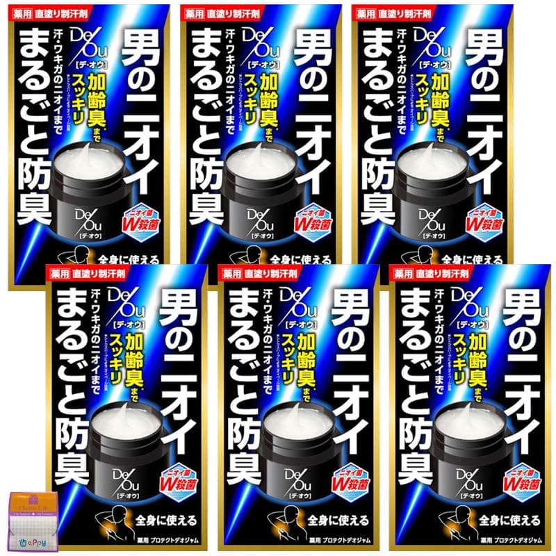【6個セット】デ・オウ 薬用プロテクト デオジャム 50g×6個 ちょっとギフト付