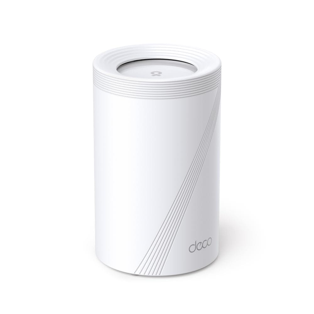 TP-Link WiFi 7 ルーター メッシュ WiFi システム トライバンド 5760 Mbps (6GHz) + 2880 Mbps (5GHz) + 574Mbps (2.4GHz) 2.5Gbps イーサネットポートx1 シームレスAIメッシ
