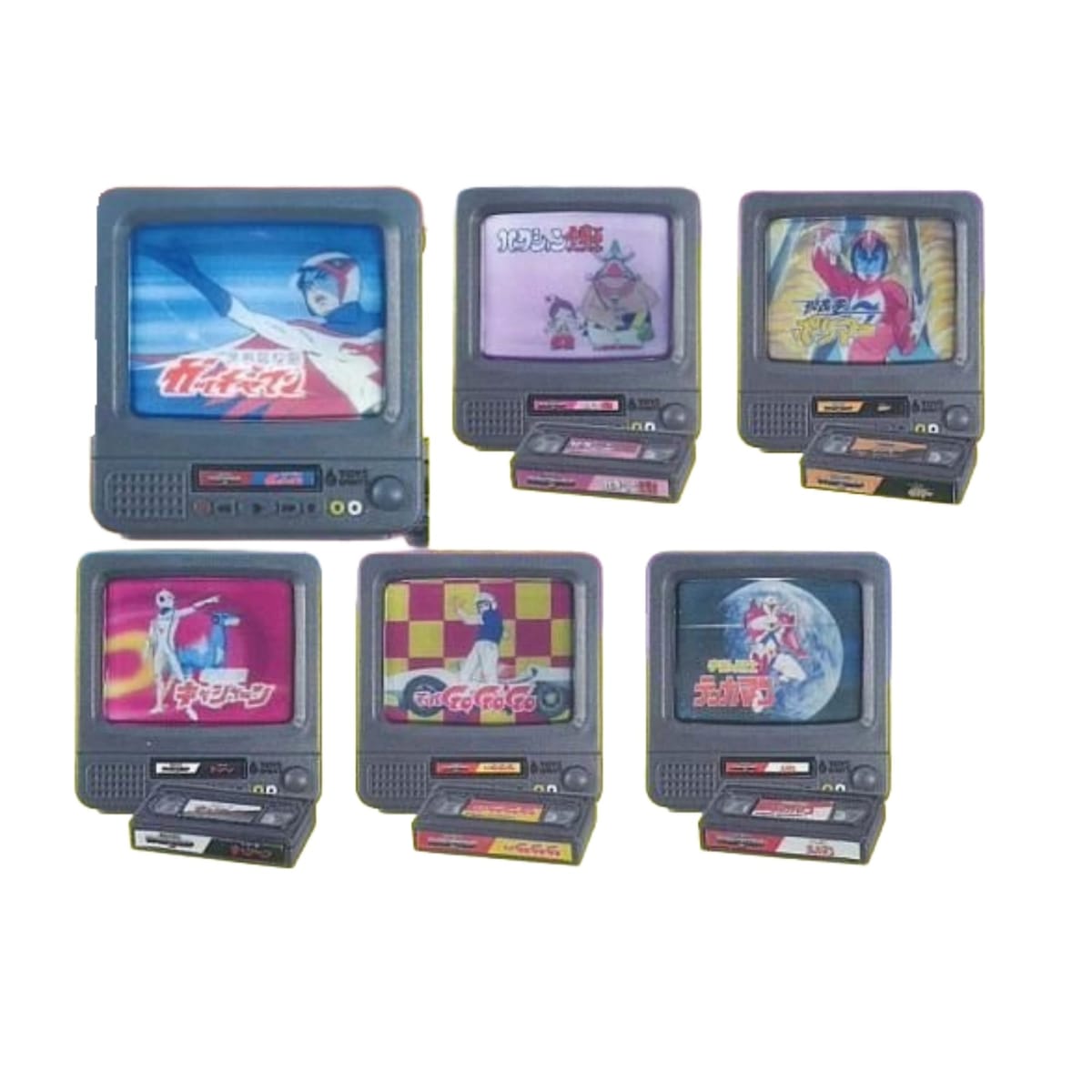 トイズスピリッツ タツノコプロ テレビ放映マスコット VOL.1 × 全6種セット フルコンプ ガチャガチャ カプセルトイ