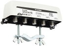 マスプロ電工 4分配器 3224MHz対応 屋外(内)用 1端子電流通過型 SP4CW