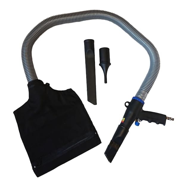 エアーバキューム&エアダスター バキュームクリーナー エアーブロー 両機能搭載 車内掃除機 ハンディブ..