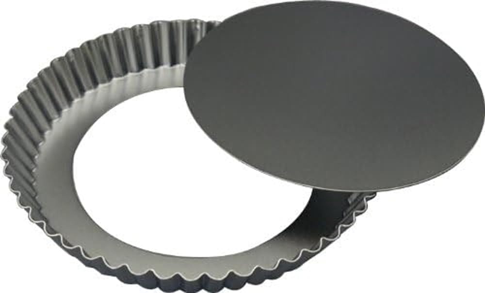 タイガークラウン タルト型 シルバー 223×25mm セパトタルト型210 スチール クロームメッキ 丸型 底取..