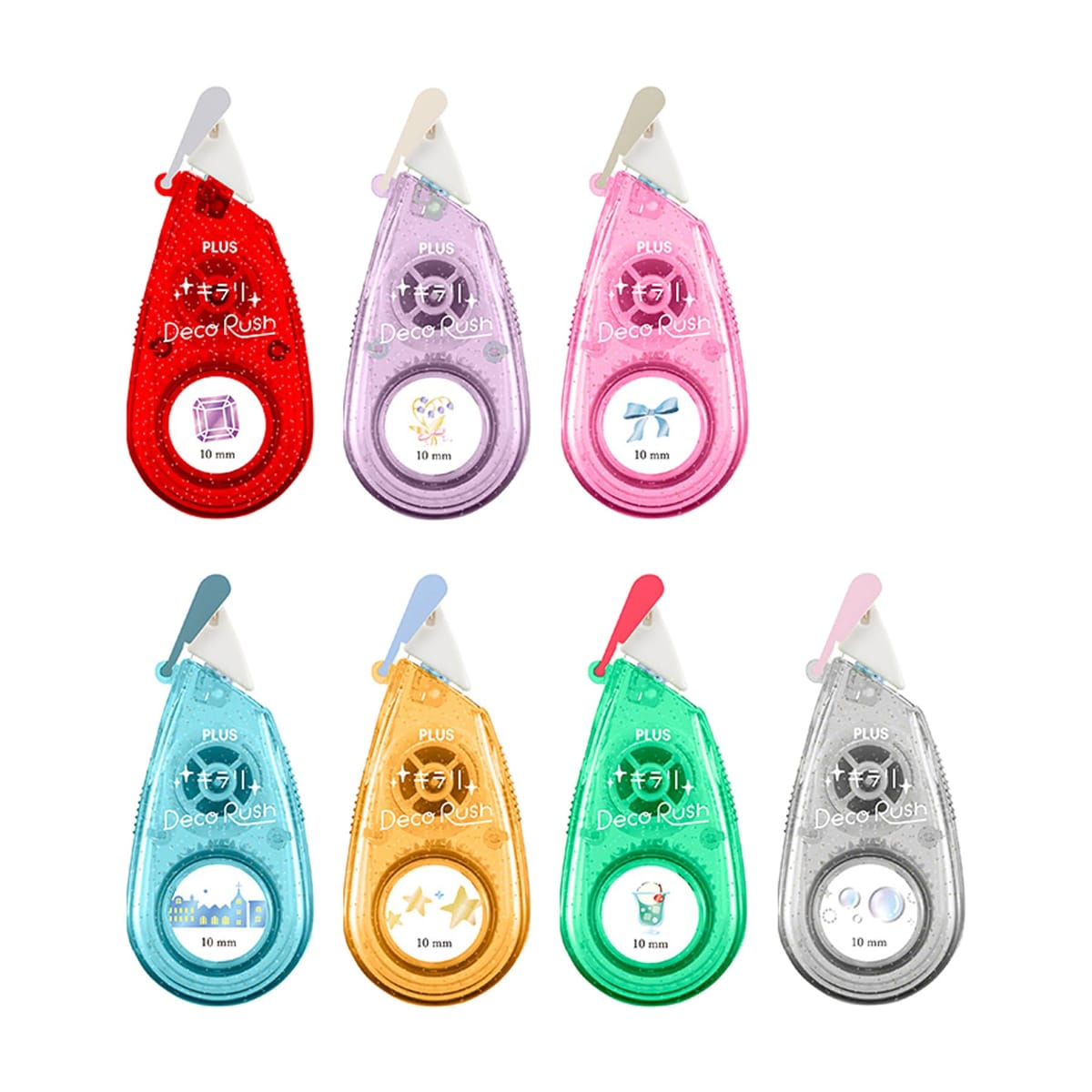 限定 デコラッシュ キラリ 10mm【リボン】 91-553