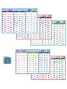 LearnEASY サイトワード入門 MY SIGHT WORD 300 ポスター5枚 発音CD付き 厳選300ワード